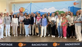 Begrüßung zur Backstage-Führung
